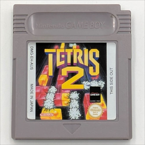 Tetris 2 - Cartridge - (AUS) - Gameboy Original (B Grade) (Genbrug)